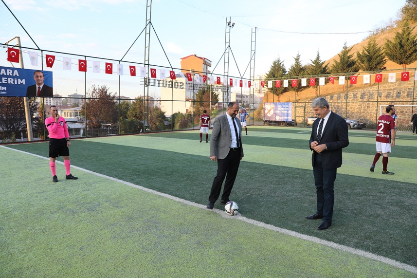 Akçaabat’ta Belediyeler arası futbol turnuvası