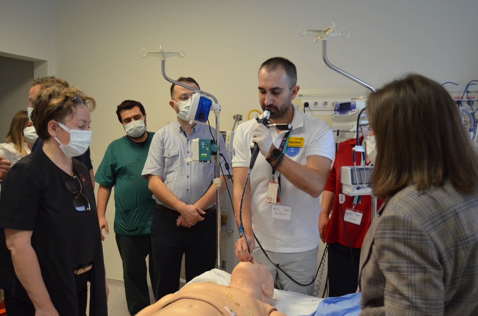 Avrupa’dan Trabzon'a gelip simülasyon merkezinde doktorluğu öğreniyorlar
