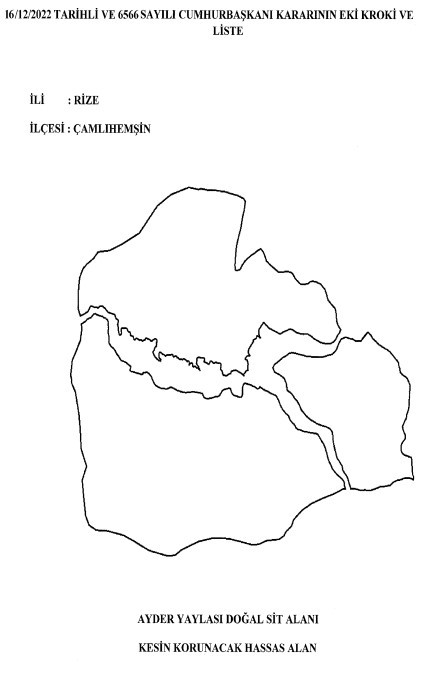Doğu Karadeniz'in meşhur yaylası kesin korunacak hassas alan ilan edildi