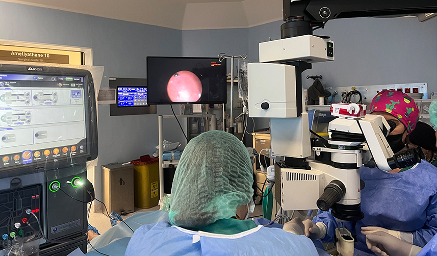 Evinde tadilat yapmak isteyen Rizeli vatandaş gözünden oluyordu