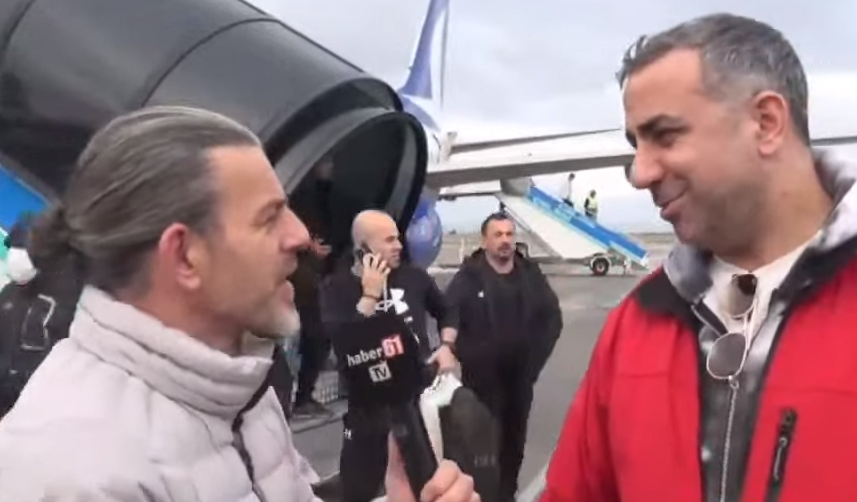 Kıbrıs’tan ilk sefer Trabzon’da – Canlı yayın