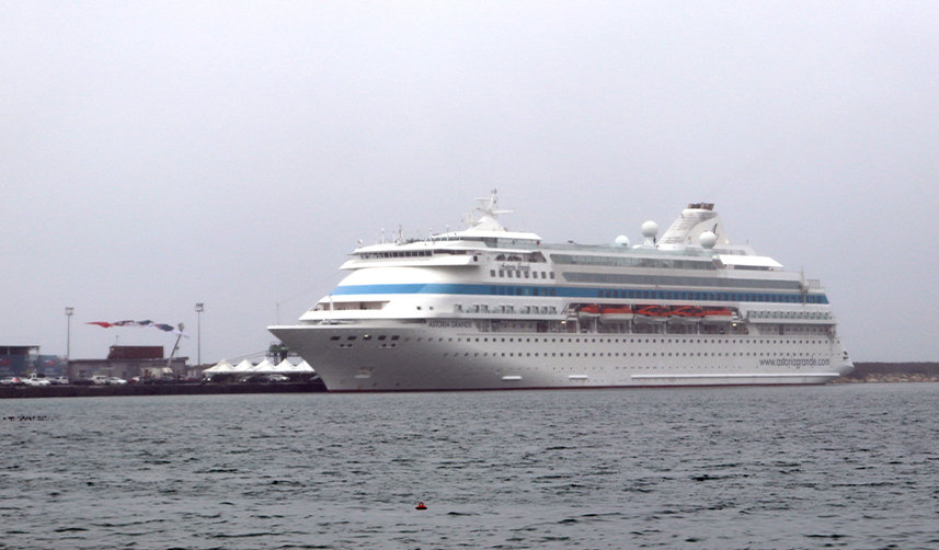 Ordu'ya-gelen-ilk-kruvaziyer-olan-Astoria-Grande-törenle-karşılandı