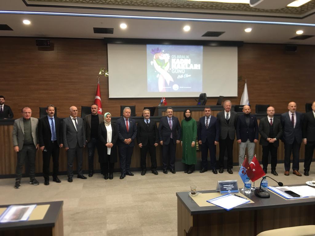 Ortahisar belediyesi'nde kadın rüzgarı esti