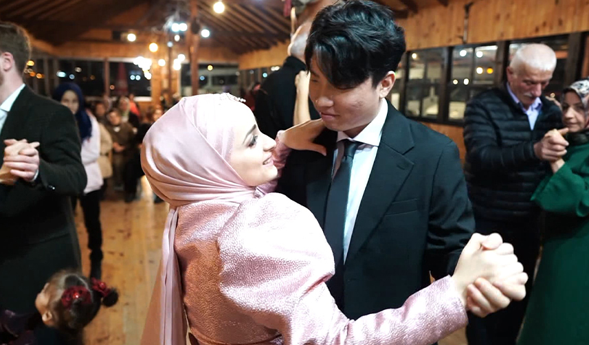 Rize'ye-Güney-Kore'den-damat-