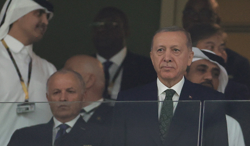 Cumhurbaşkanı Erdoğan Dünya Kupası finalini izliyor