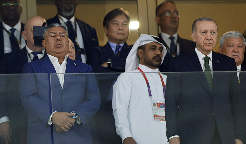 Cumhurbaşkanı Erdoğan Dünya Kupası finalini izliyor