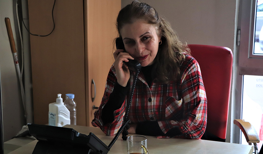 Samsun'da 2 üniversite bitiren görme engellinin azmi takdir topuyor