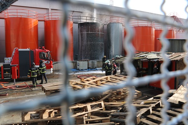 Samsun Limanında patlama meydana geldi