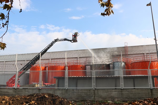 Samsun Limanında patlama meydana geldi