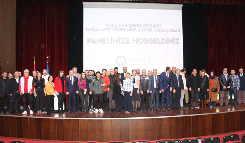 Trabzon'da Doğu Karadeniz'deki afet tehlikesi görüşüldü