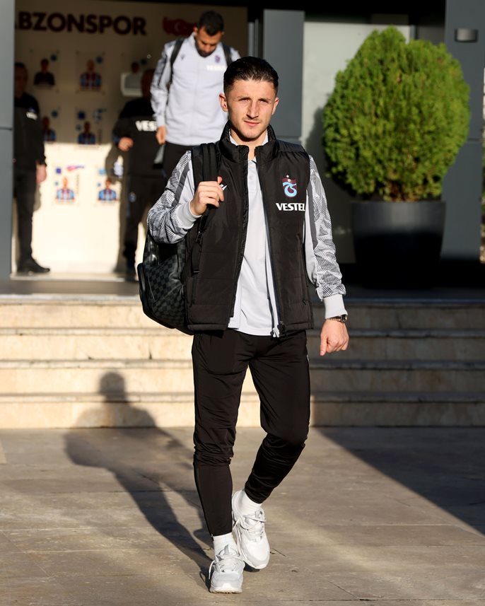 Trabzonspor İstanbul'a gitti