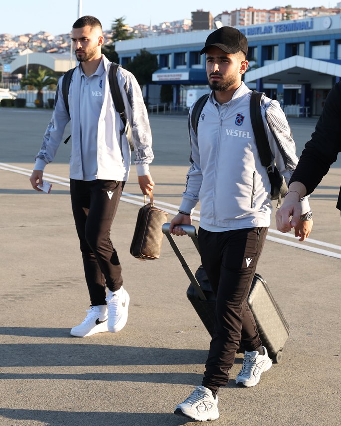 Trabzonspor İstanbul'a gitti