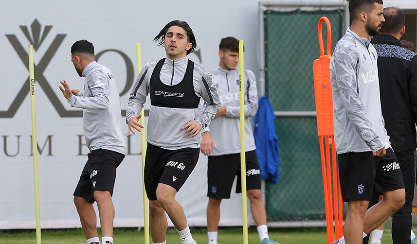 Trabzonspor'da gün tek idmanla tamamlandı