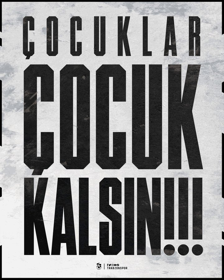 Türkiye’nin gündemine oturan çocuk istismarı olayına Trabzonspor’dan tepki!