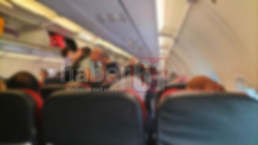 İstanbul Trabzon uçağında gerginlik! Polis çağırıldı