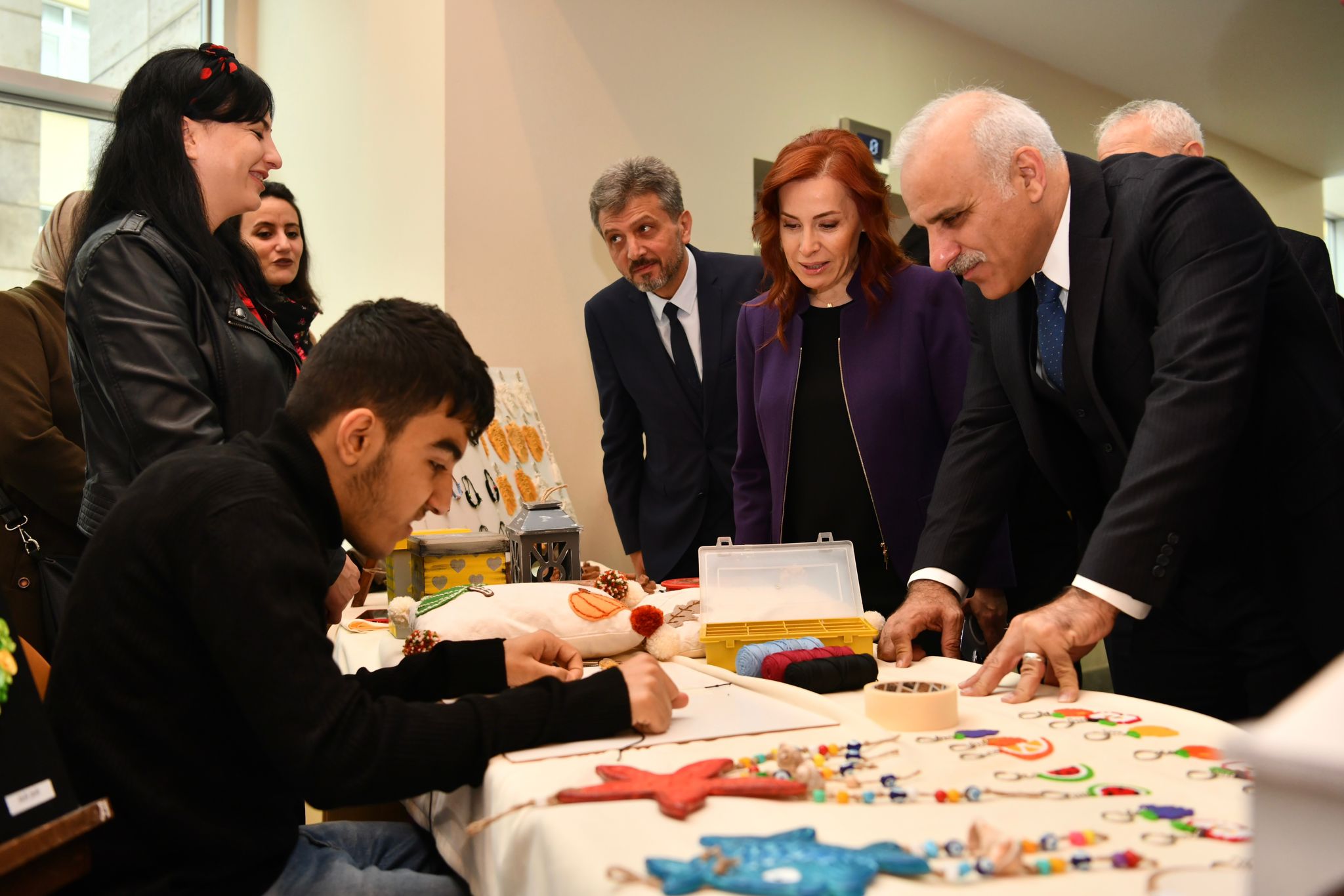 Trabzon'da "Engelleri Birlikte Aşıyoruz" programına yoğun ilgi