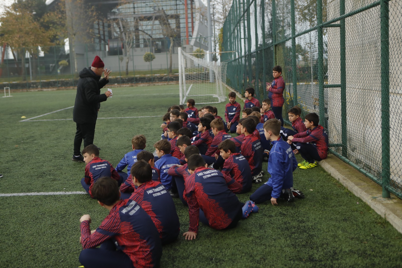 1461 Trabzon FK'nın Beşikdüzü futbol okuluna büyük ilgi