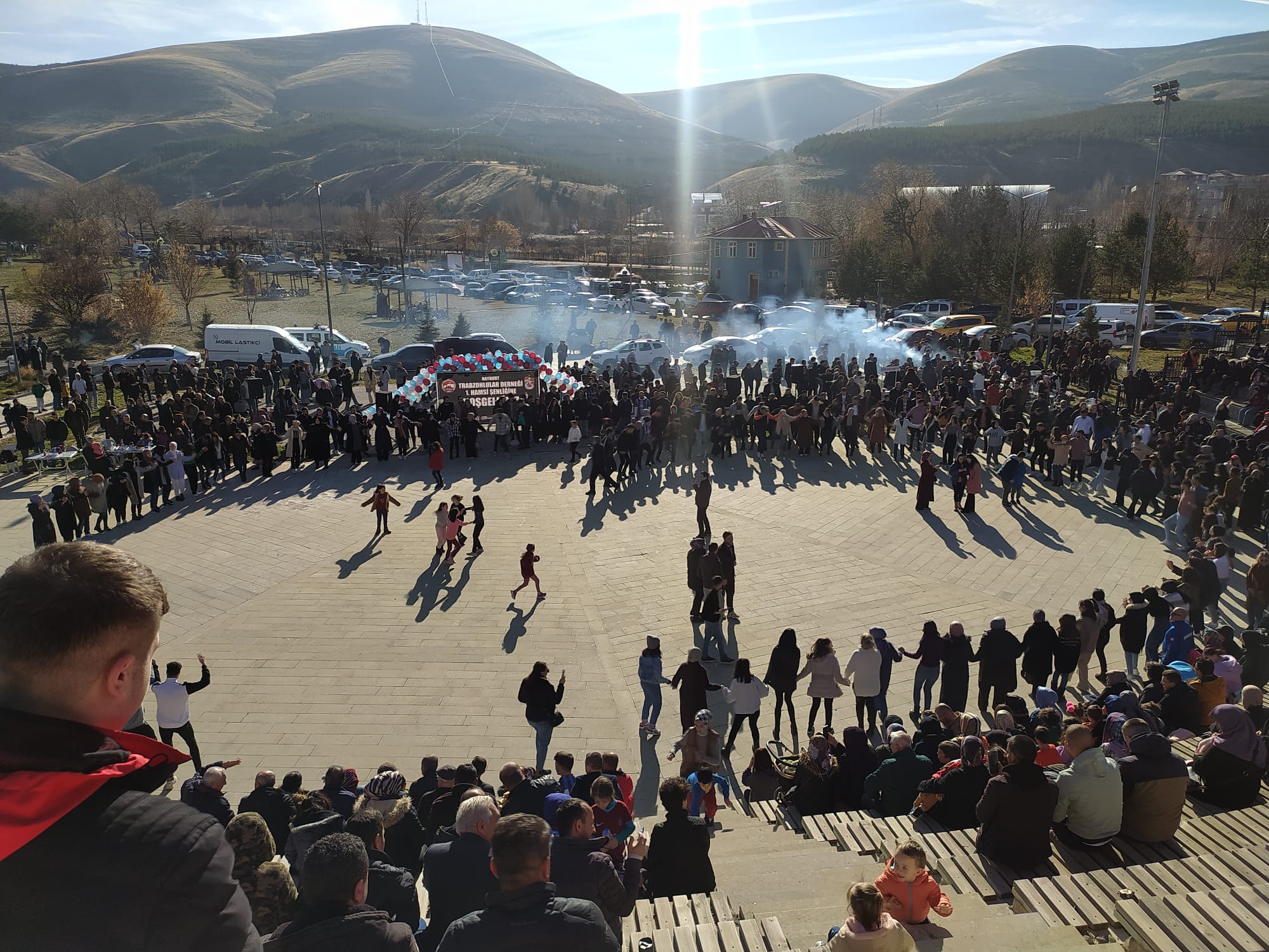 Bayburt’taki Trabzonlulardan Hamsi Şenliği