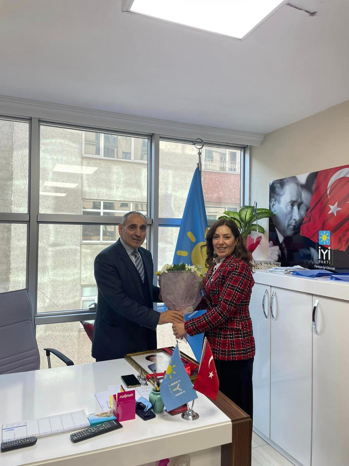 İYİ Parti Trabzon il Başkan adayı Başkan’dan partililere ziyaret