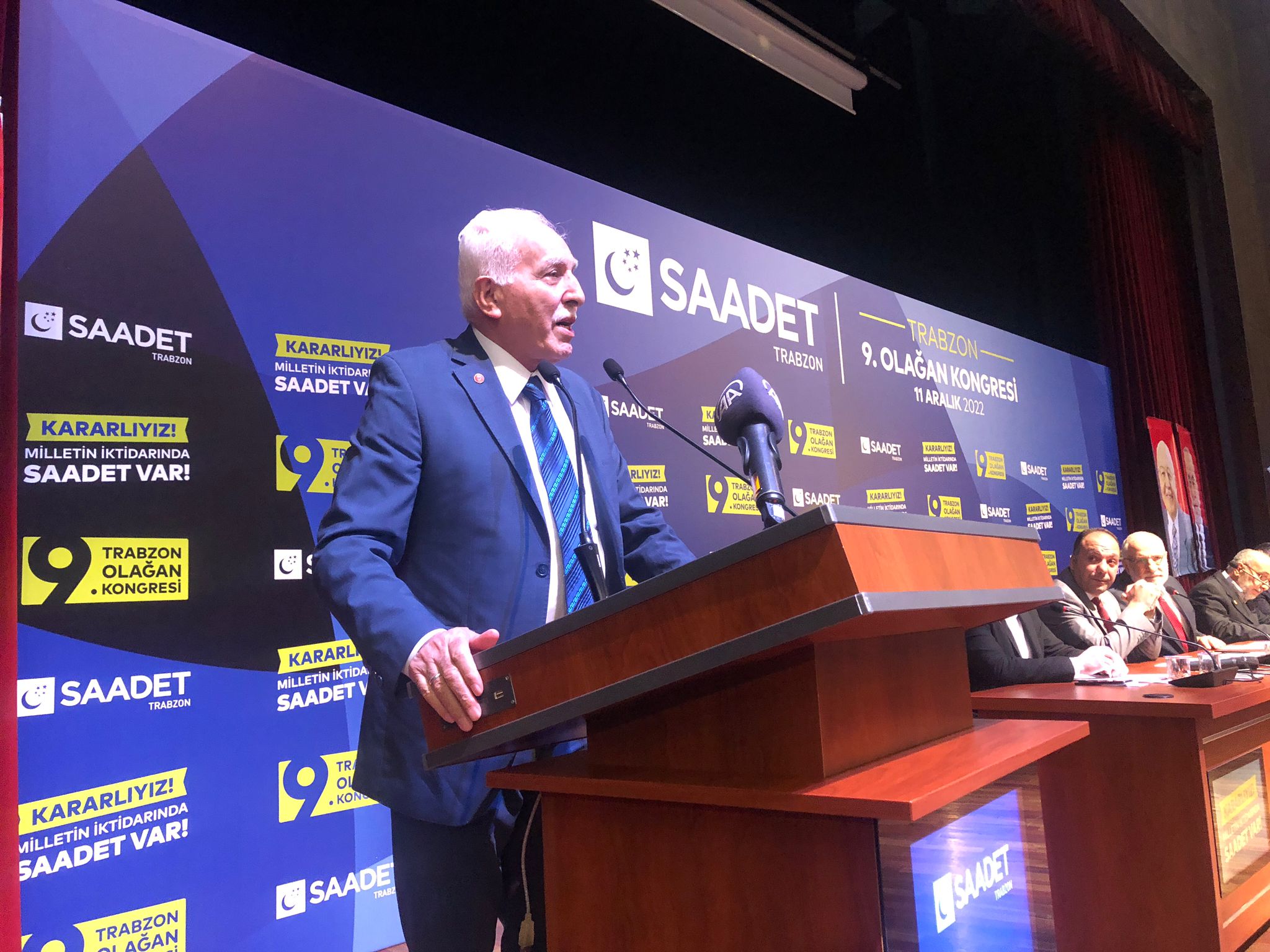 Saadet Partisi Trabzon’da kongre heyecanı