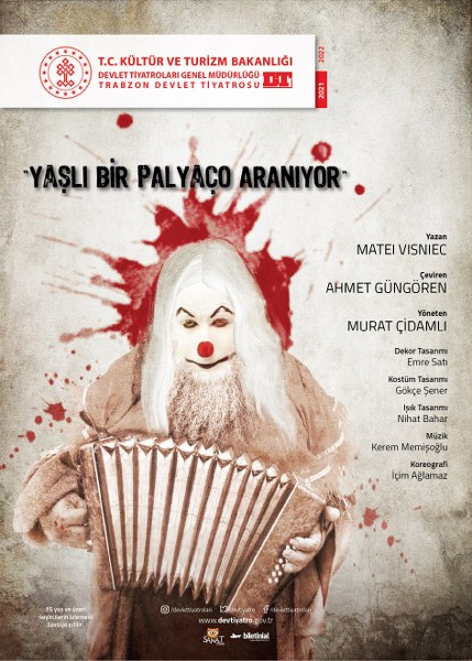 Trabzon DT'de "Yaşlı Bir Palyaço Aranıyor" 
