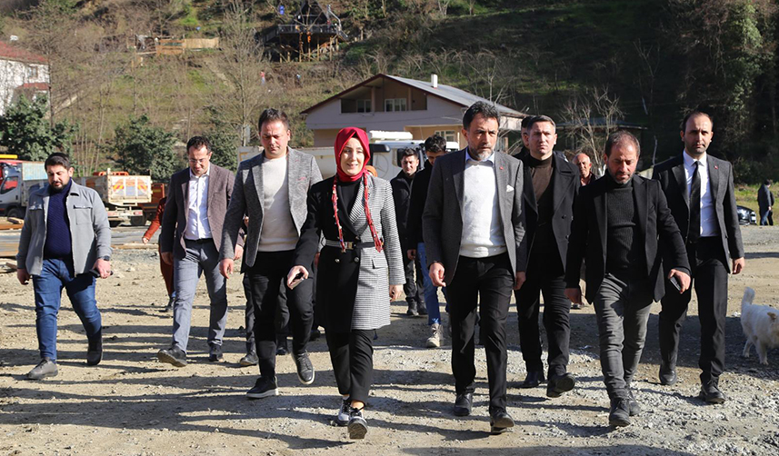 AK Parti Milletvekili Ayvazoğlu'na Trabzon'da coşkulu karşılama
