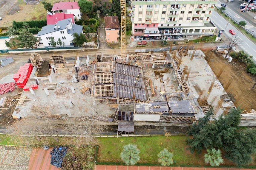 Akçaabat'taki proje ortaya çıkmaya başladı