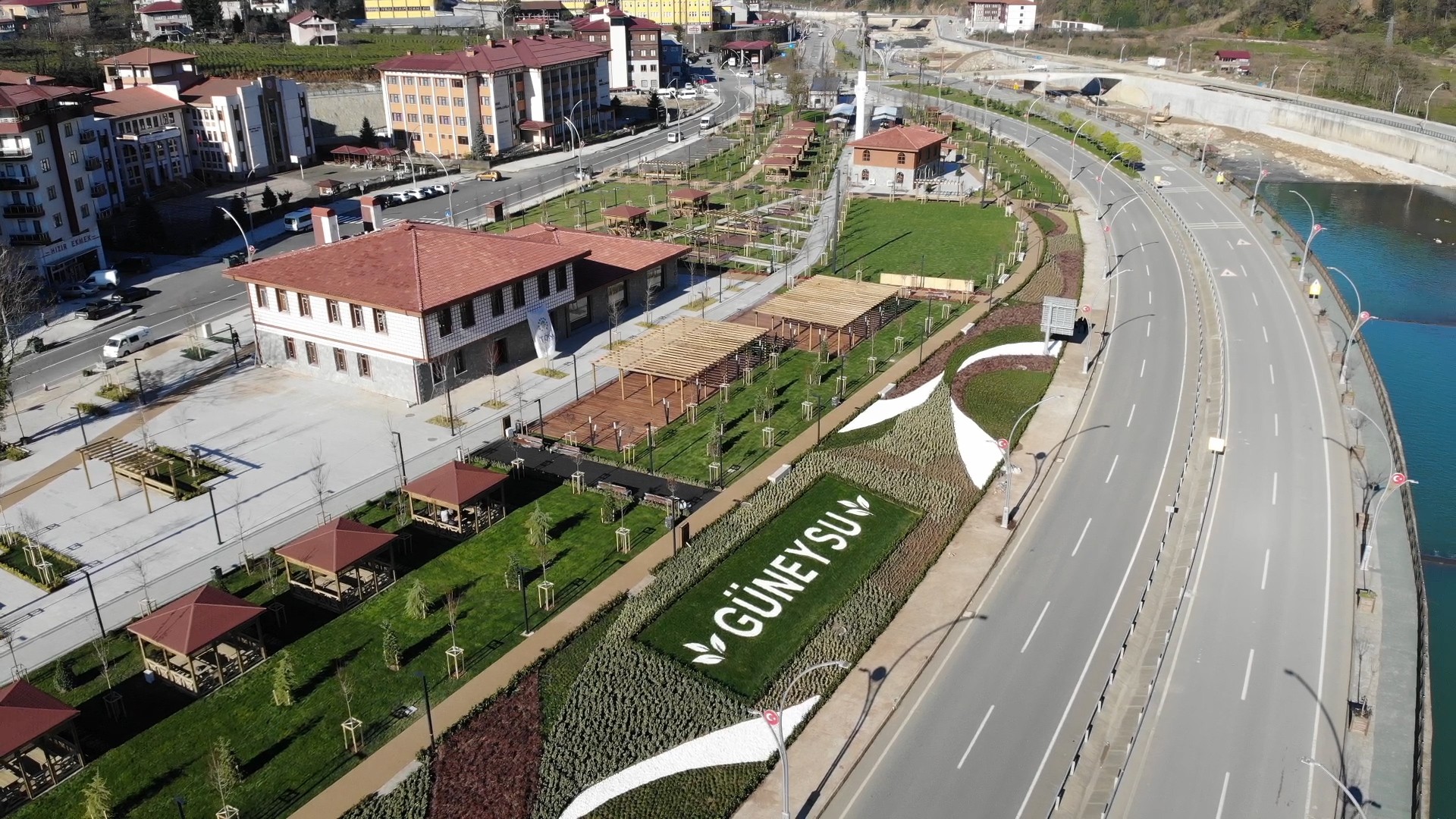 Rize'nin Millet bahçesi açılış için gün sayıyor