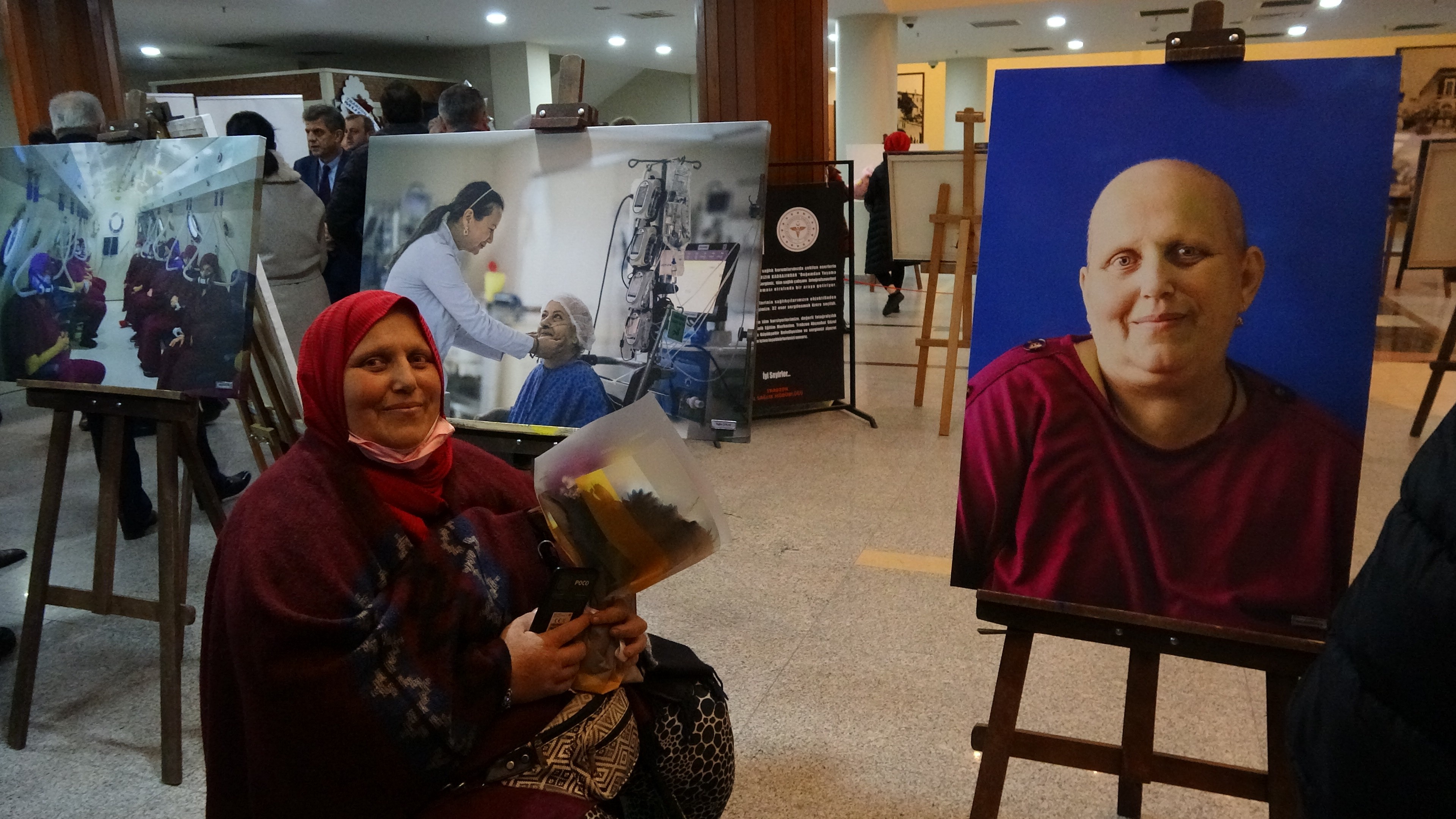 Trabzon’da kanser savaşçısının  hikayesi herkesi duygulandırdı