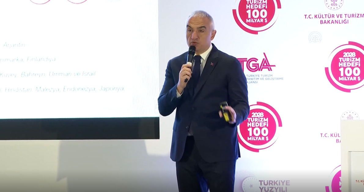 Bakan Ersoy 2023-2028 turizm stratejisini açıkladı! Trabzon sözleri!