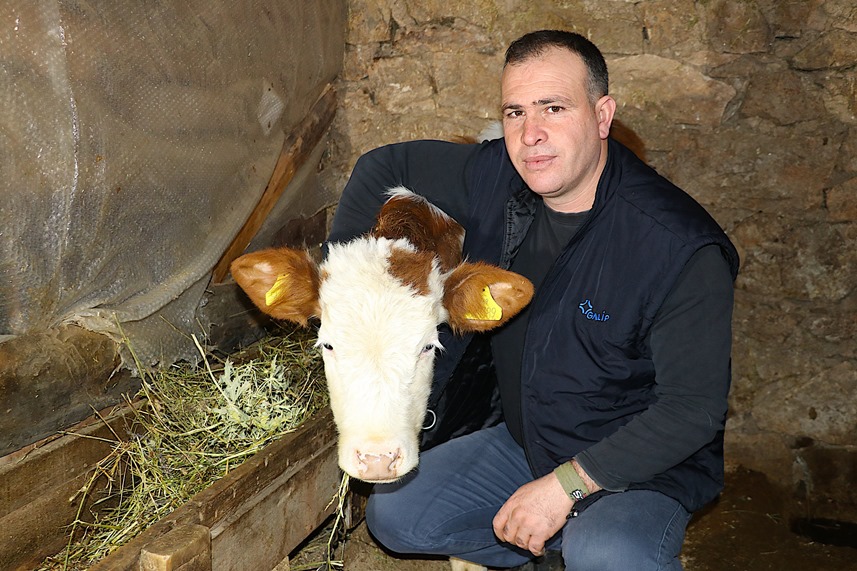 Bayburt'ta eski hükümlü aldığı destekle yeni bir sayfa açtı