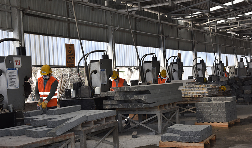 Doğal Taş Elemanları Üretim Tesisi ciroyu 4’e katladı