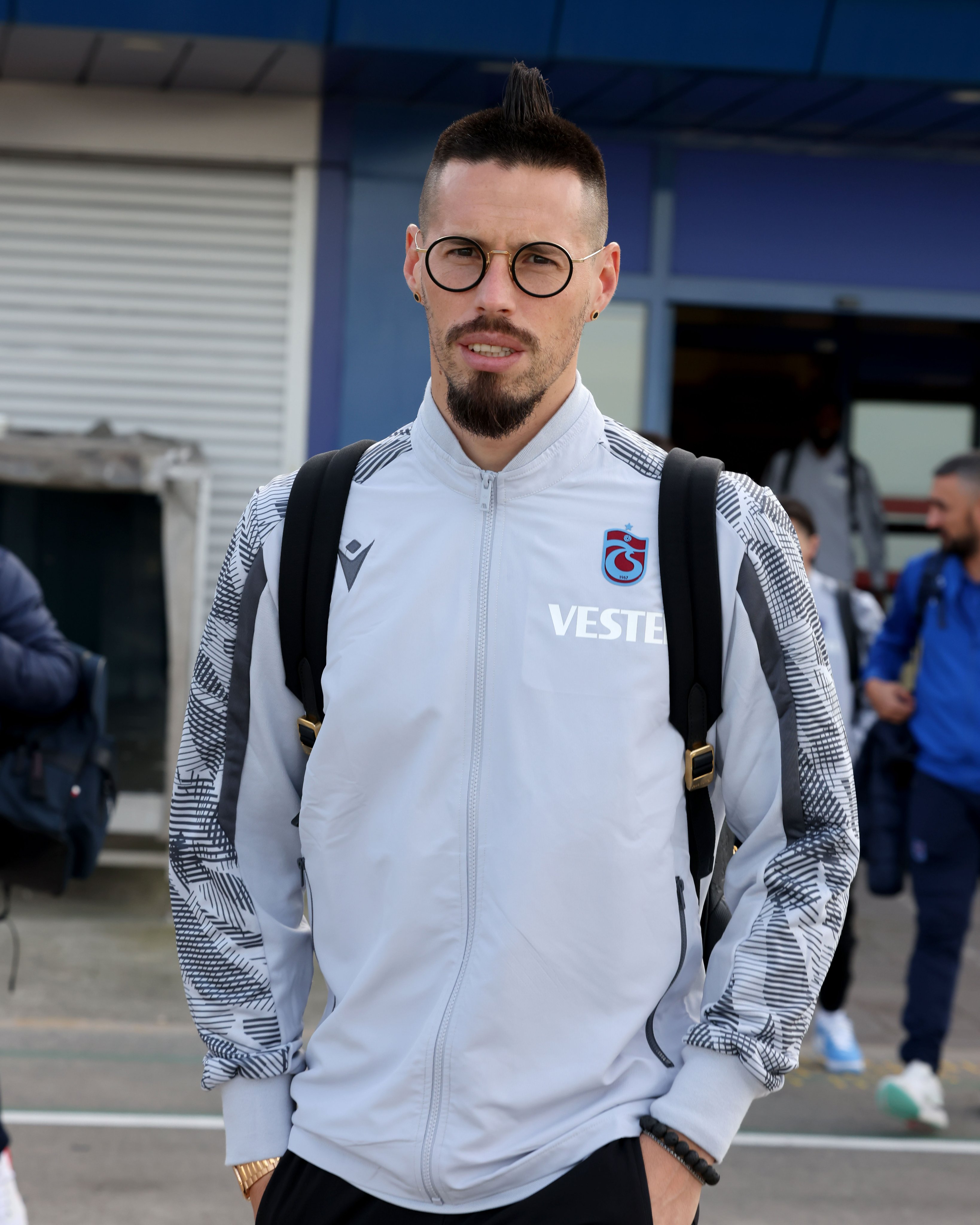 Trabzonspor kupa maçı için İstanbul’a gitti