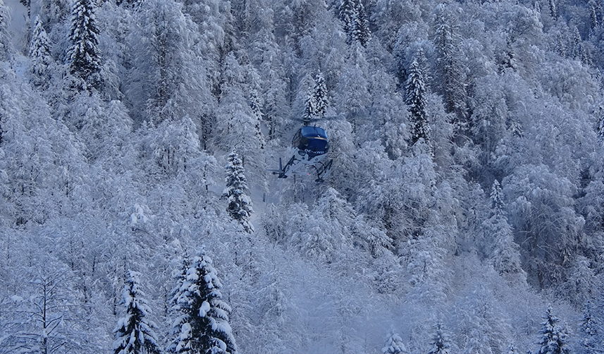 Kaçkar Dağları'nda 'heliski' heyecanı başladı