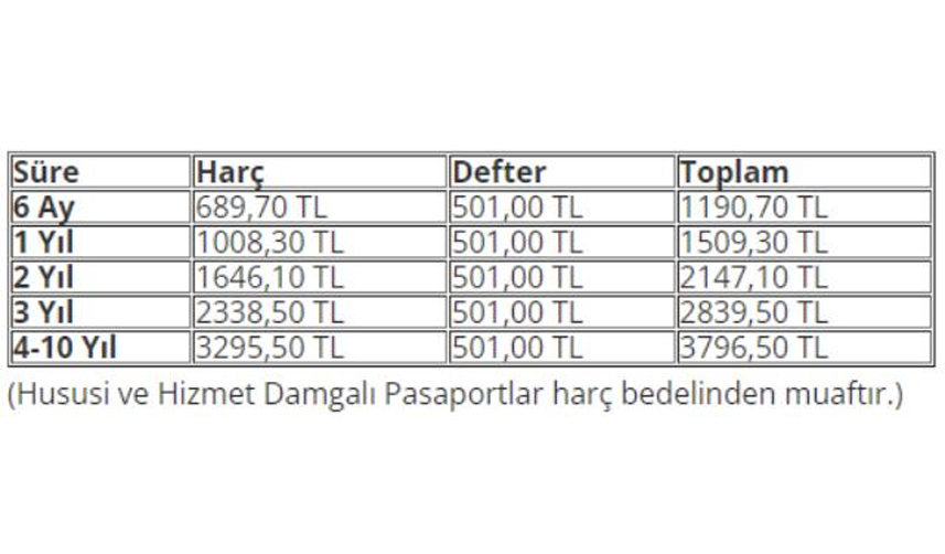 Pasaportlara rekor zam! İşte harç ve defter ücretleri