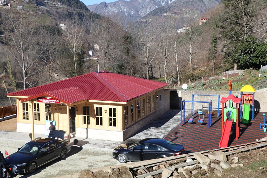 Rize'de eski cezaevi sosyal tesis oldu