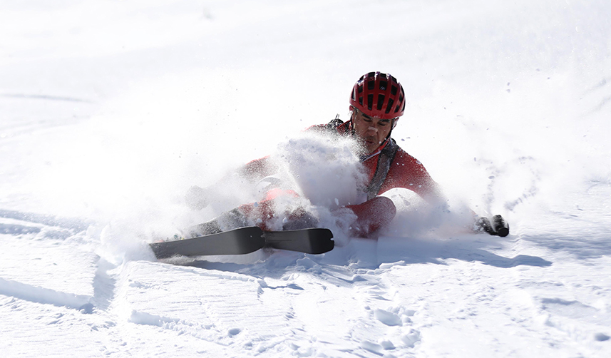 Rize'de Gençler ve Büyükler Dağ Kayağı Türkiye Şampiyonası yapıldı