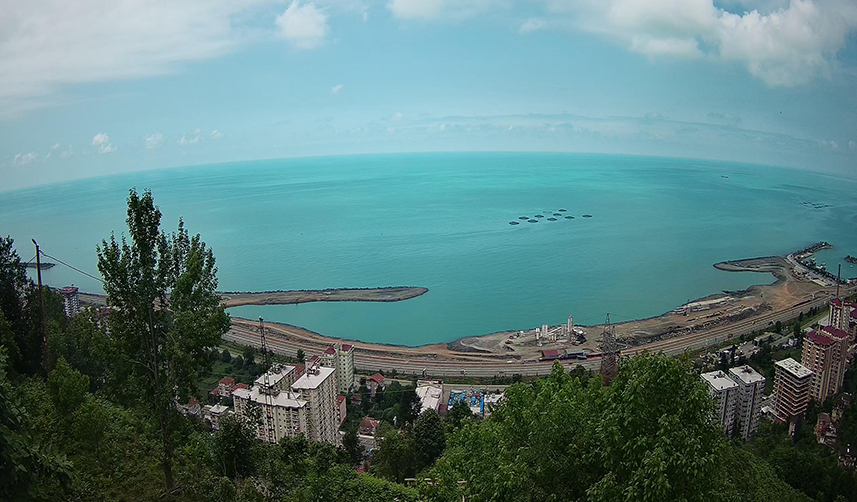 Rize'deki hastane deniz dolgusu tamamlandı
