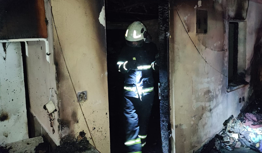 Samsun'da ev yangını! Yaşlı adam feci şekilde can verdi