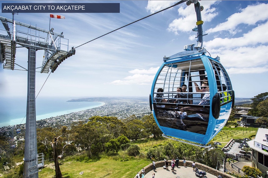 Akçaabat teleferik Projesinde son durum!