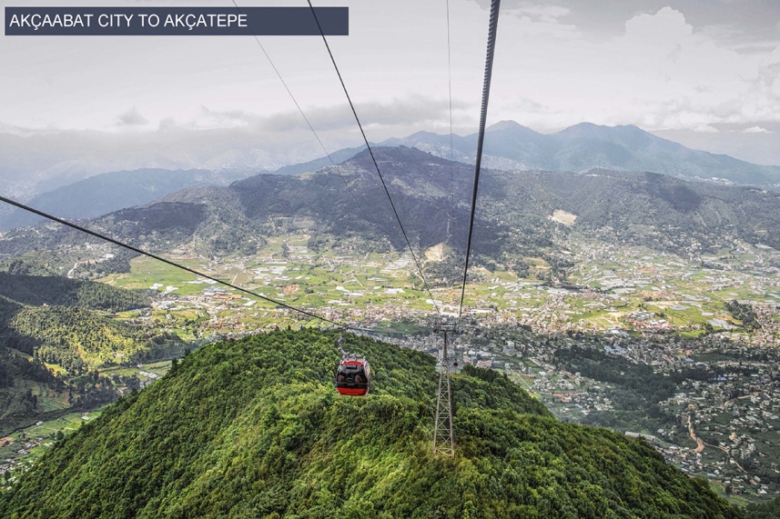 Akçaabat teleferik Projesinde son durum!