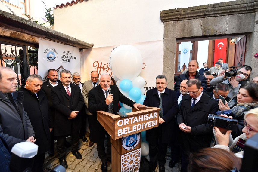 Trabzon Basın Tarihi Müzesi açıldı!