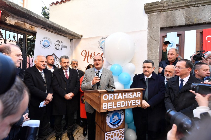 Trabzon Basın Tarihi Müzesi açıldı!