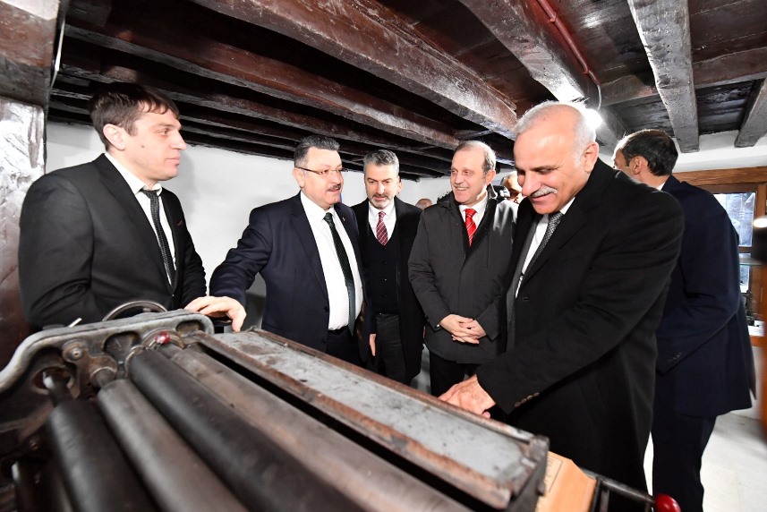 Trabzon Basın Tarihi Müzesi açıldı!