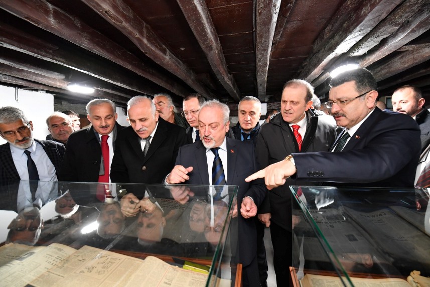 Trabzon Basın Tarihi Müzesi açıldı!