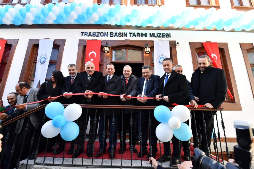 Trabzon Basın Tarihi Müzesi açıldı!