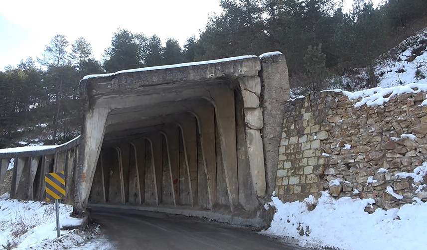 Trabzon-Gümüşhane karayolu üzerindeki Zigana Dağı'ndaki geçit yenilenecek