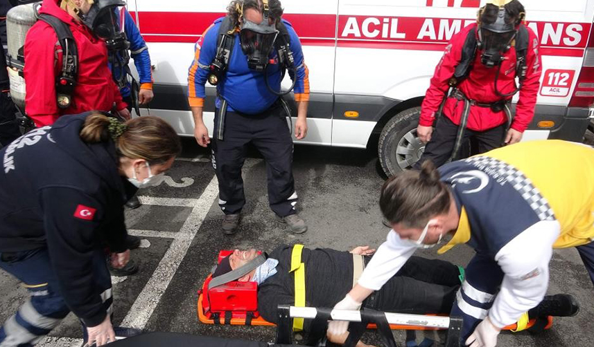 Trabzon'da 'deprem anı ve tahliye' tatbikatlarına yoğun katılım