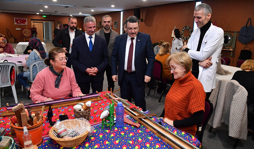Trabzon'da meslek edindirme, kültür ve sanat kurslarına yoğun ilgi