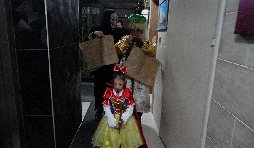 Trabzon'da özel gereksinimli öğrenciler 'Kalandar'ın neşesi oldu